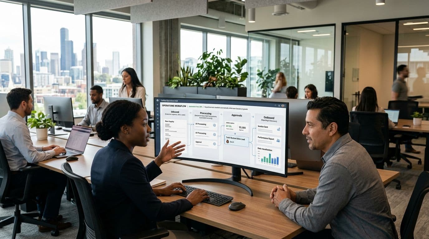 How AI Automation Services Help Growing Businesses Reduce Manual Work